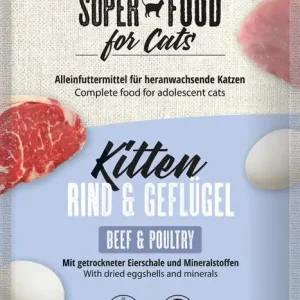 Bestpreis MAC's Cat Kitten Rind & Geflügel 100g Katzennassfutter